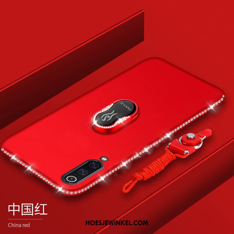 Xiaomi Mi 9 Se Hoesje All Inclusive Hanger Anti-fall, Xiaomi Mi 9 Se Hoesje Schrobben Siliconen Beige
