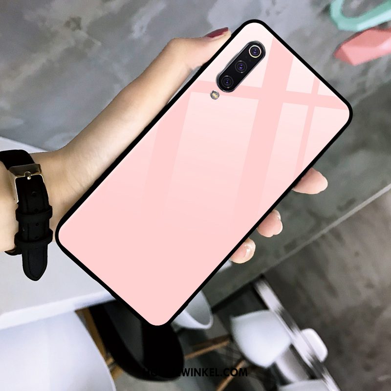 Xiaomi Mi 9 Se Hoesje Mini Hanger All Inclusive, Xiaomi Mi 9 Se Hoesje Wind Kleur Beige