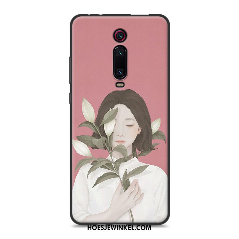 Xiaomi Mi 9t Hoesje Mobiele Telefoon Kunst Bescherming, Xiaomi Mi 9t Hoesje Schrobben Vers Beige