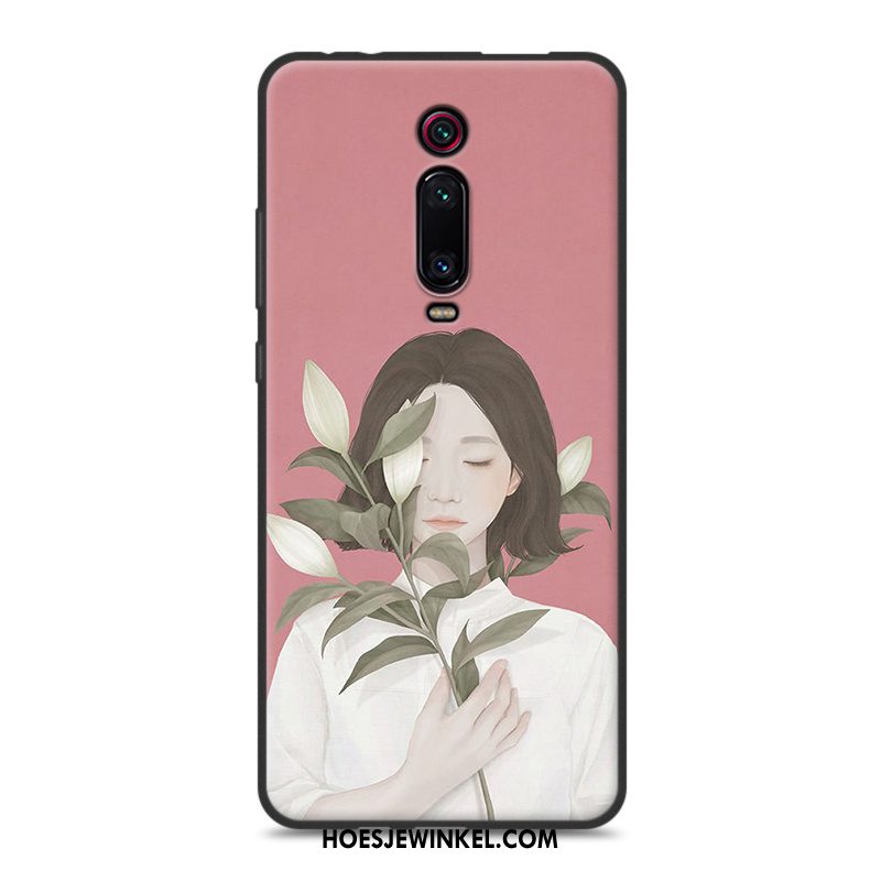 Xiaomi Mi 9t Hoesje Mobiele Telefoon Kunst Bescherming, Xiaomi Mi 9t Hoesje Schrobben Vers Beige