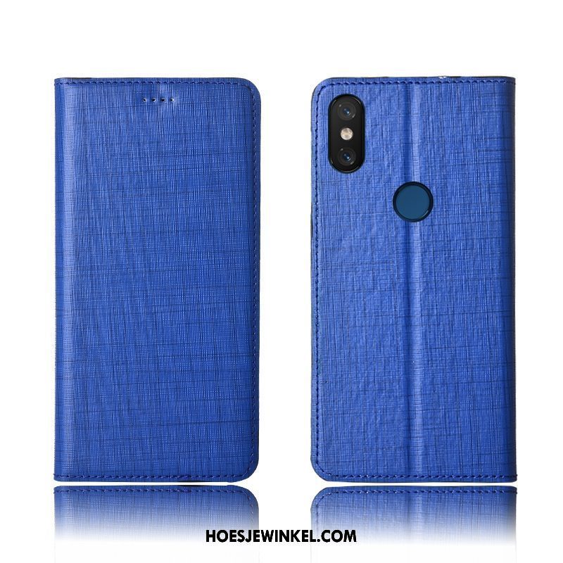 Xiaomi Mi A2 Hoesje All Inclusive Anti-fall Jeugd, Xiaomi Mi A2 Hoesje Mobiele Telefoon Blauw Beige