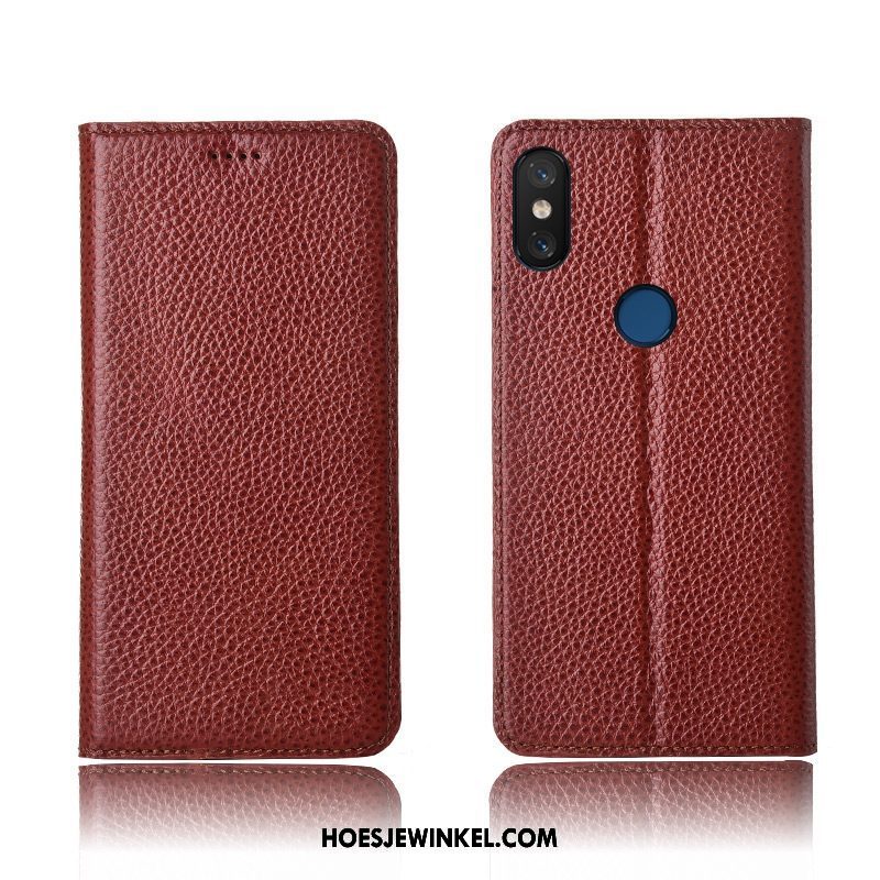 Xiaomi Mi A2 Hoesje Bescherming Anti-fall All Inclusive, Xiaomi Mi A2 Hoesje Mini Soort Aziatische Vrucht Braun Beige