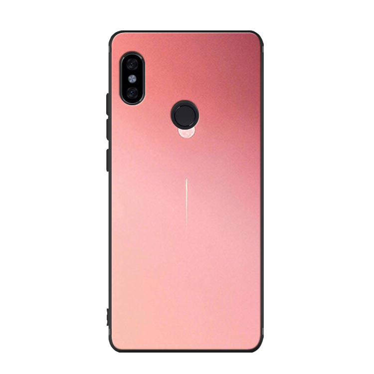 Xiaomi Mi A2 Hoesje Hoes Hanger Zacht, Xiaomi Mi A2 Hoesje Siliconen Anti-fall Beige