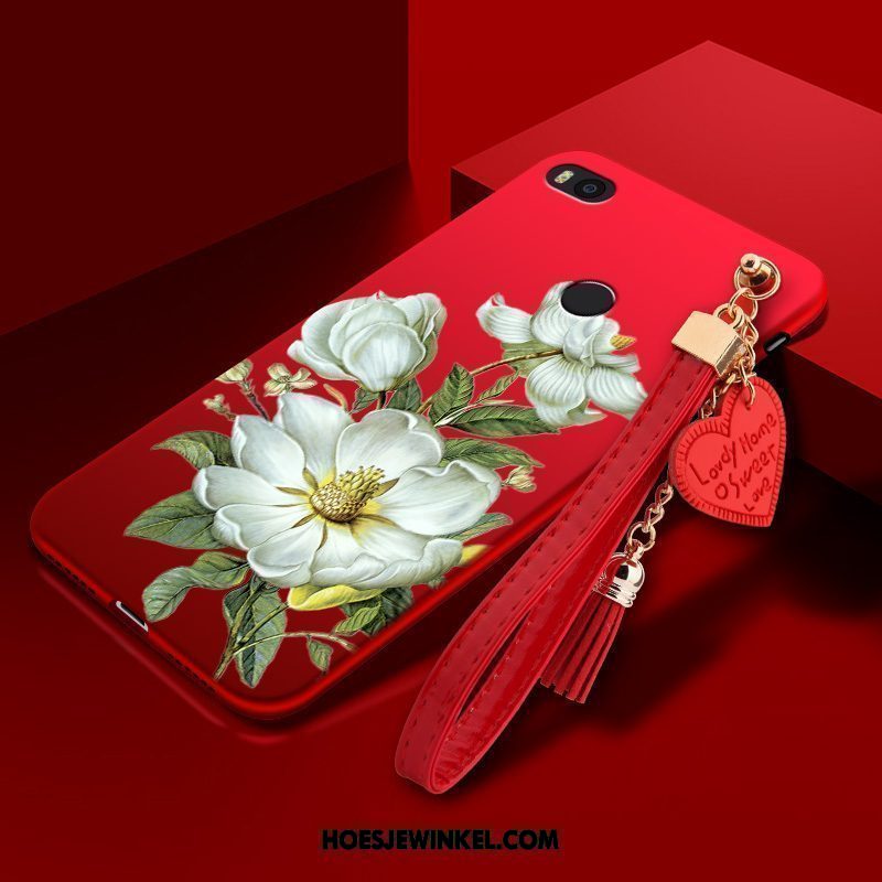 Xiaomi Mi Max 2 Hoesje All Inclusive Mini Rood, Xiaomi Mi Max 2 Hoesje Bescherming Mobiele Telefoon Beige