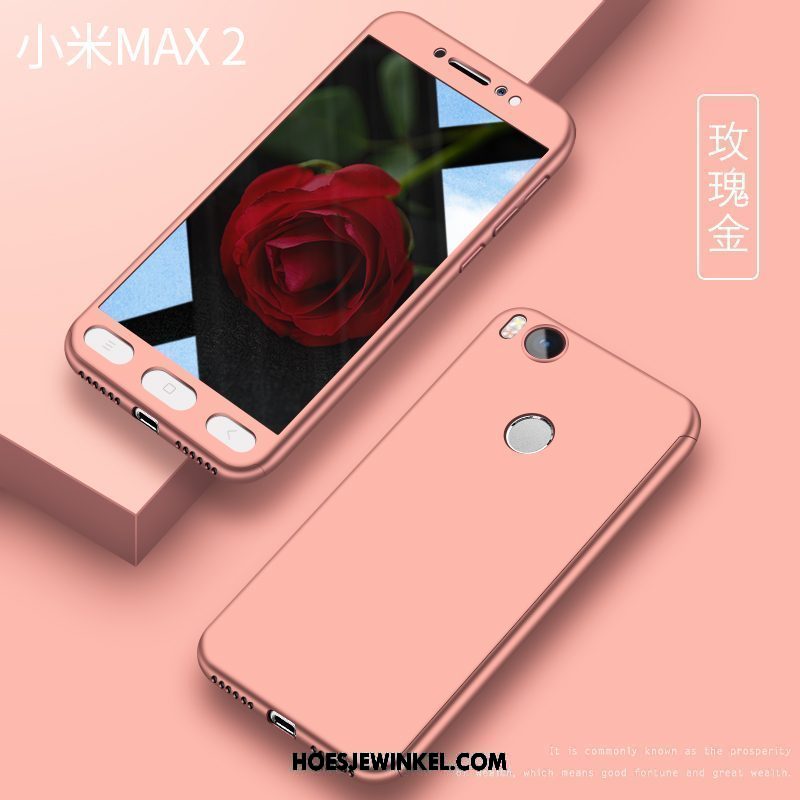 Xiaomi Mi Max 2 Hoesje Bescherming Hoes Roze, Xiaomi Mi Max 2 Hoesje Mobiele Telefoon Mini Beige