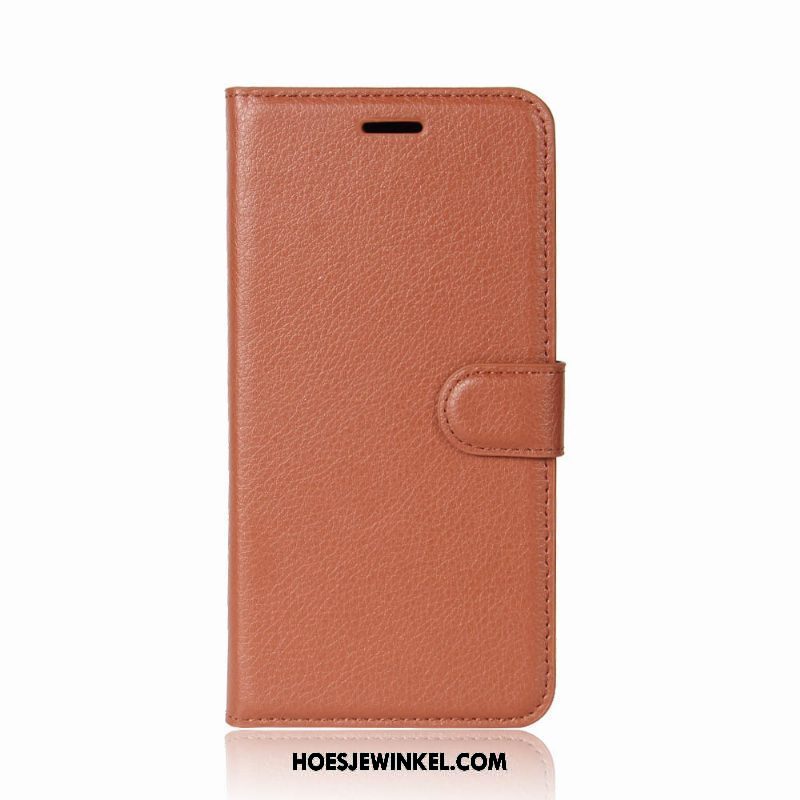 Xiaomi Mi Max 2 Hoesje Hoes Kaart Mini, Xiaomi Mi Max 2 Hoesje Leren Etui Ondersteuning Braun Beige