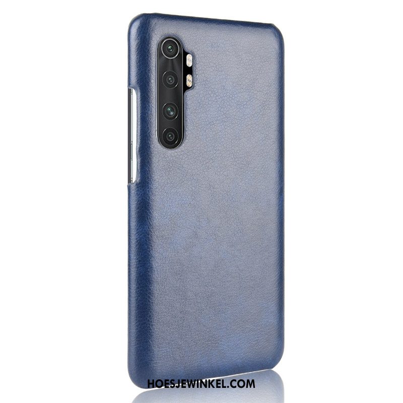 Xiaomi Mi Note 10 Lite Hoesje Leer Bescherming Mini, Xiaomi Mi Note 10 Lite Hoesje Hoes Patroon Beige