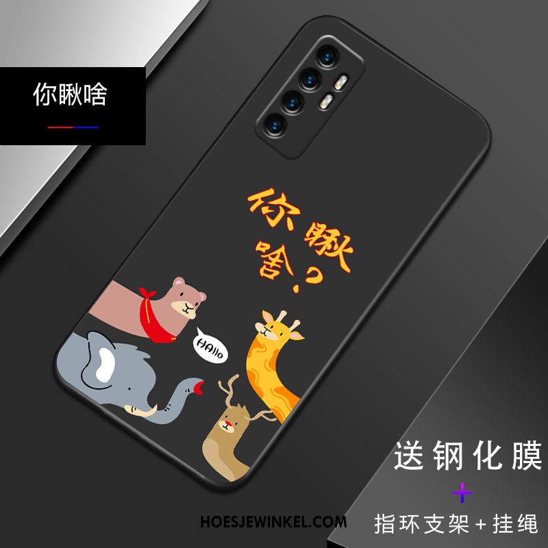 Xiaomi Mi Note 10 Lite Hoesje Persoonlijk All Inclusive Lichte En Dun, Xiaomi Mi Note 10 Lite Hoesje Trendy Merk Siliconen Beige