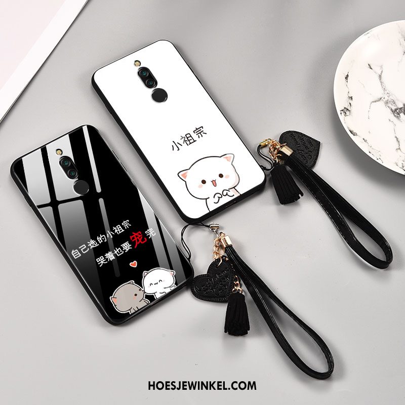 Xiaomi Redmi 8 Hoesje Hoes Anti-fall Siliconen, Xiaomi Redmi 8 Hoesje Net Red Trendy Merk Beige