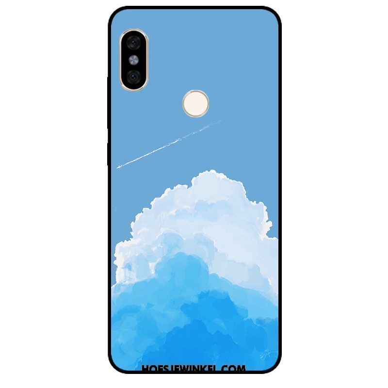 Xiaomi Redmi Note 5 Hoesje Kunst Rood Mobiele Telefoon, Xiaomi Redmi Note 5 Hoesje All Inclusive Zacht Beige