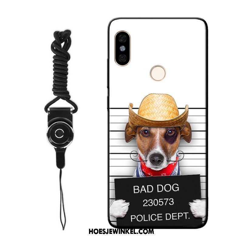 Xiaomi Redmi Note 5 Hoesje Mooie Persoonlijk Hond, Xiaomi Redmi Note 5 Hoesje Zacht Grappig Beige