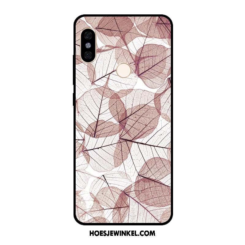 Xiaomi Redmi Note 5 Hoesje Scheppend Zacht Mini, Xiaomi Redmi Note 5 Hoesje Graffiti Persoonlijk Beige