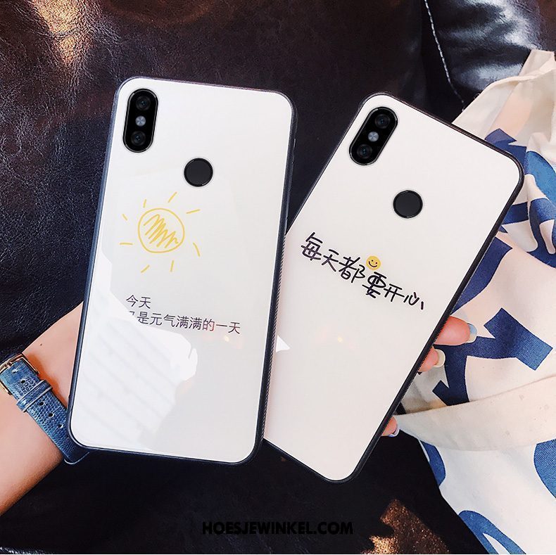Xiaomi Redmi S2 Hoesje Hoes Siliconen Mobiele Telefoon, Xiaomi Redmi S2 Hoesje Lovers Eenvoudige Beige