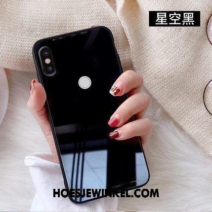 Xiaomi Redmi S2 Hoesje Skärmskydd Mobiele Telefoon All Inclusive, Xiaomi Redmi S2 Hoesje Glas Achterklep Beige