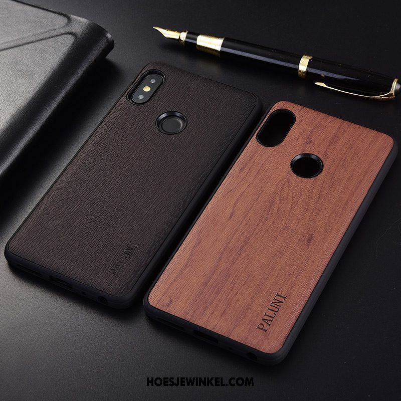 Xiaomi Redmi S2 Hoesje Trendy Merk Scheppend Hoes, Xiaomi Redmi S2 Hoesje Anti-fall Bescherming Braun Beige