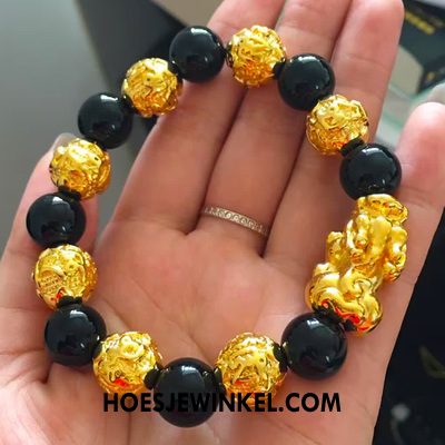 Zilveren Sieraden Heren Armbanden Trend Student, Zilveren Sieraden Zuiver Persoonlijkheid Rot Schwarz Silber