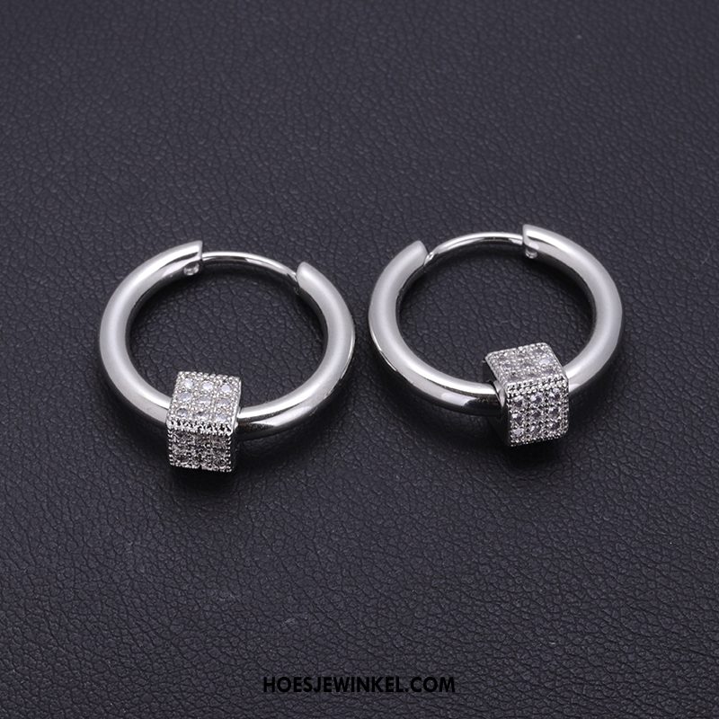 Zilveren Sieraden Heren Trend Persoonlijkheid Hiphop, Zilveren Sieraden Alle Wedstrijden Accessoires Silber