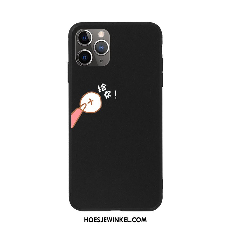 iPhone 11 Pro Hoesje Mobiele Telefoon Zacht Bescherming, iPhone 11 Pro Hoesje Zwart Scheppend