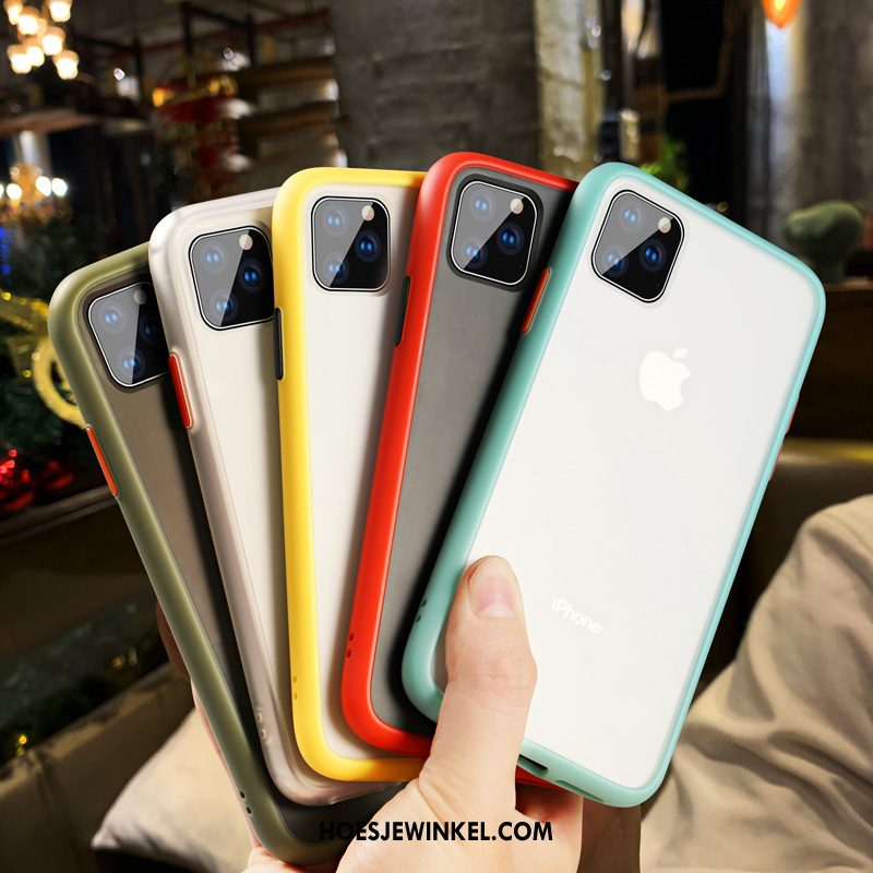 iPhone 11 Pro Max Hoesje Zacht Doorzichtig Net Red, iPhone 11 Pro Max Hoesje Mobiele Telefoon Schrobben