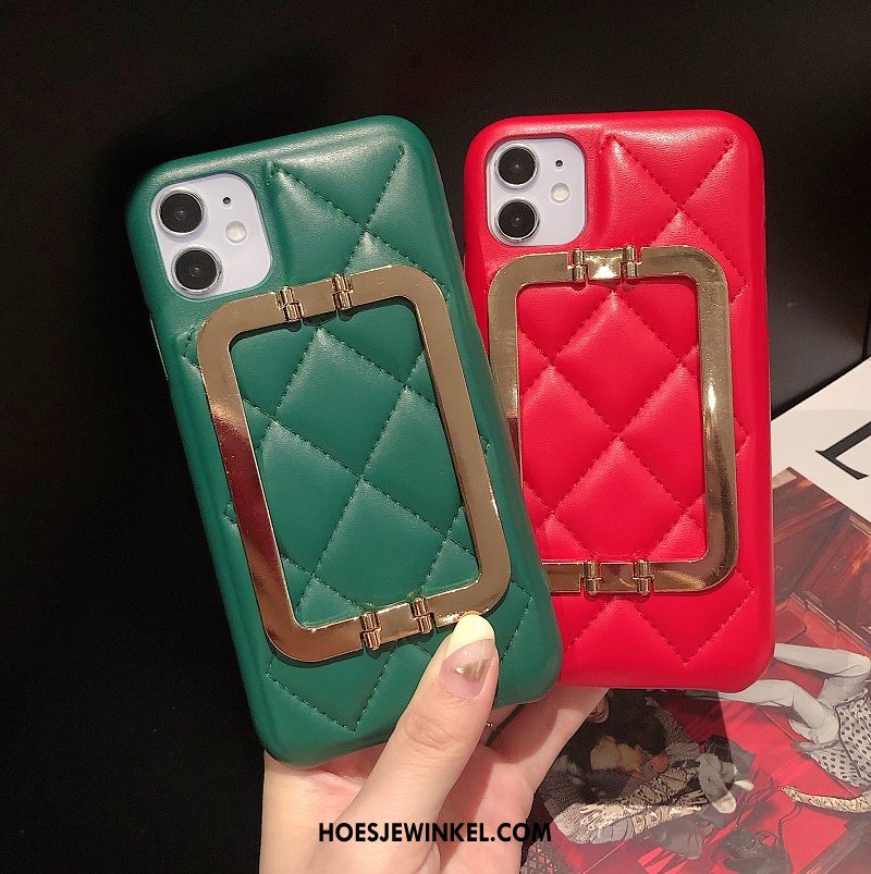 iPhone 12 Hoesje Klittenband Scheppend Bescherming, iPhone 12 Hoesje Persoonlijk Trendy Merk