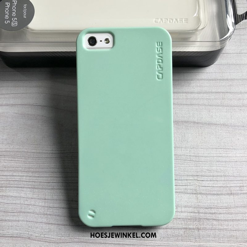 iPhone 5 / 5s Hoesje Groen Bescherming Hoes, iPhone 5 / 5s Hoesje All Inclusive Doorzichtig