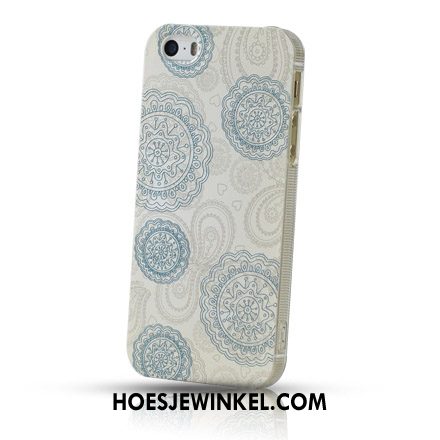 iPhone 5 / 5s Hoesje Hard Achterklep Mobiele Telefoon, iPhone 5 / 5s Hoesje Persoonlijk Blauw