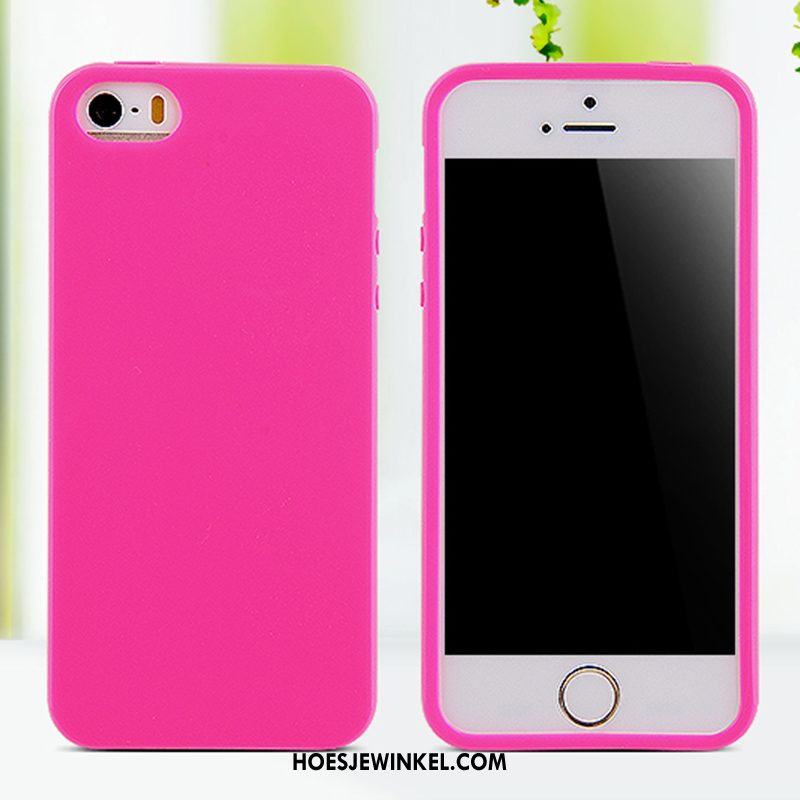 iPhone 5c Hoesje Grote Siliconen Rood, iPhone 5c Hoesje Anti-fall Bescherming