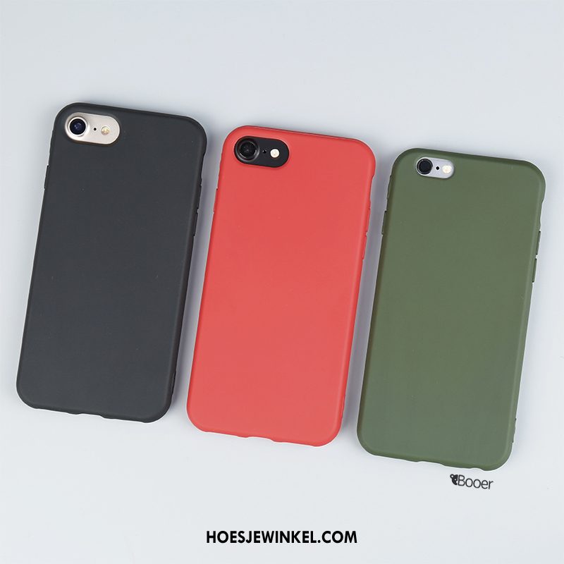 iPhone 6 / 6s Hoesje Anti-fall Siliconen Europa, iPhone 6 / 6s Hoesje Groen Zacht