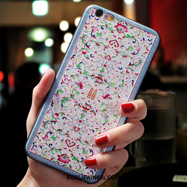 iPhone 6 / 6s Hoesje Chinese Stijl Persoonlijk Schrobben, iPhone 6 / 6s Hoesje Trendy Merk Siliconen