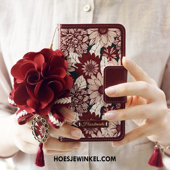 iPhone 6 / 6s Hoesje Hoes Rood Mobiele Telefoon, iPhone 6 / 6s Hoesje Anti-fall Dun