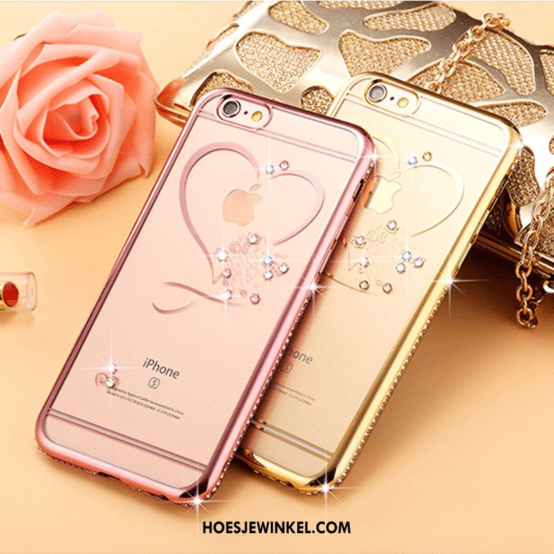 iPhone 6 / 6s Hoesje Luxe Eenvoudige Plating, iPhone 6 / 6s Hoesje Hoes Siliconen