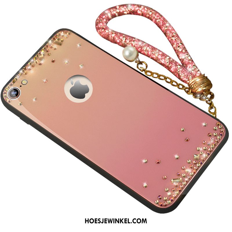 iPhone 6 / 6s Hoesje Met Strass Mobiele Telefoon Roze, iPhone 6 / 6s Hoesje Trend High End