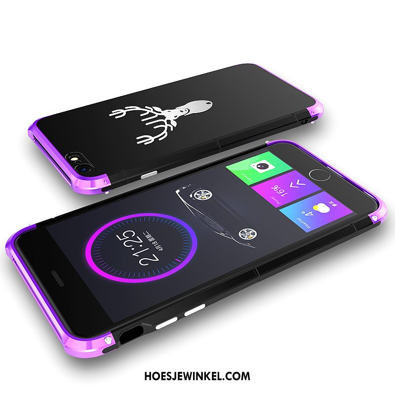 iPhone 6 / 6s Hoesje Mobiele Telefoon Schrobben Siliconen, iPhone 6 / 6s Hoesje Dun Purper