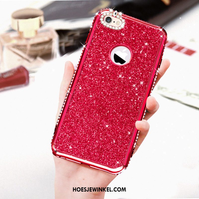 iPhone 6 / 6s Hoesje Mobiele Telefoon Siliconen Hoes, iPhone 6 / 6s Hoesje Anti-fall Trendy Merk