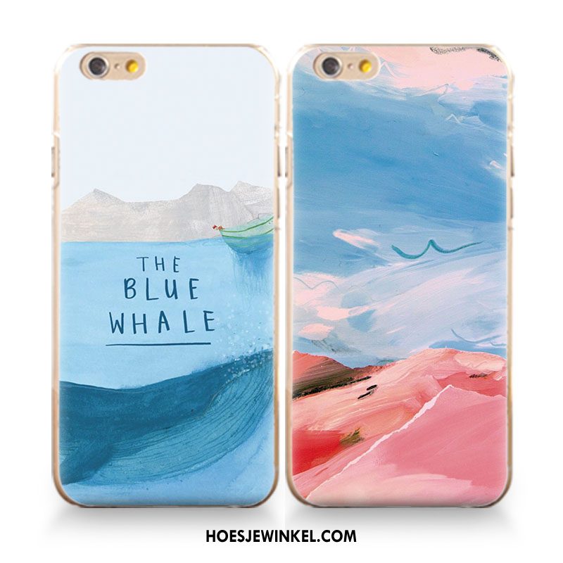 iPhone 6 / 6s Hoesje Siliconen Zacht All Inclusive, iPhone 6 / 6s Hoesje Bescherming Kunst