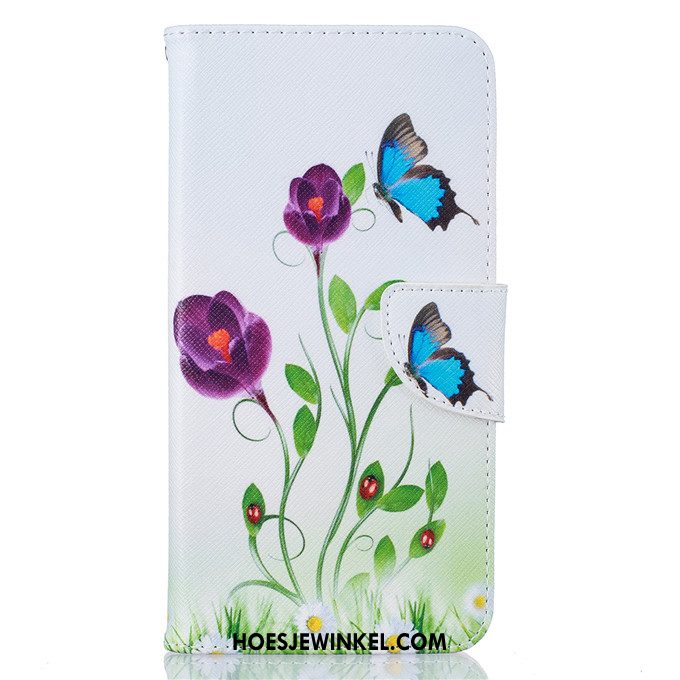 iPhone 6 / 6s Hoesje Spotprent Clamshell Hoes, iPhone 6 / 6s Hoesje Groen Leren Etui