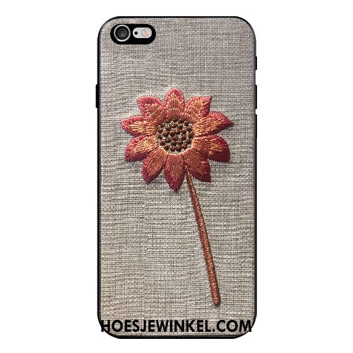 iPhone 6 / 6s Plus Hoesje Elegante Luxe Persoonlijk, iPhone 6 / 6s Plus Hoesje Chinese Stijl Grijs