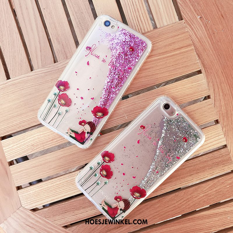 iPhone 6 / 6s Plus Hoesje Grijs Siliconen All Inclusive, iPhone 6 / 6s Plus Hoesje Mobiele Telefoon Drijfzand