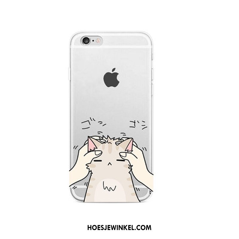 iPhone 6 / 6s Plus Hoesje Hoes Anti-fall Doorzichtig, iPhone 6 / 6s Plus Hoesje Persoonlijk Bescherming Beige