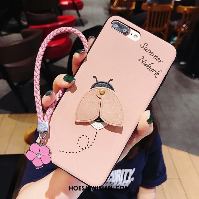 iPhone 7 Plus Hoesje All Inclusive Hanger Roze, iPhone 7 Plus Hoesje Anti-fall Bescherming