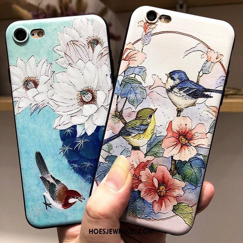 iPhone 8 Hoesje All Inclusive Groen Hoes, iPhone 8 Hoesje Anti-fall Hanger