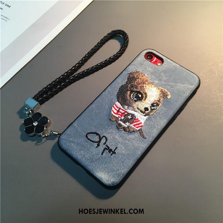 iPhone 8 Hoesje Mobiele Telefoon Bescherming Borduurwerk, iPhone 8 Hoesje Hoes Hanger