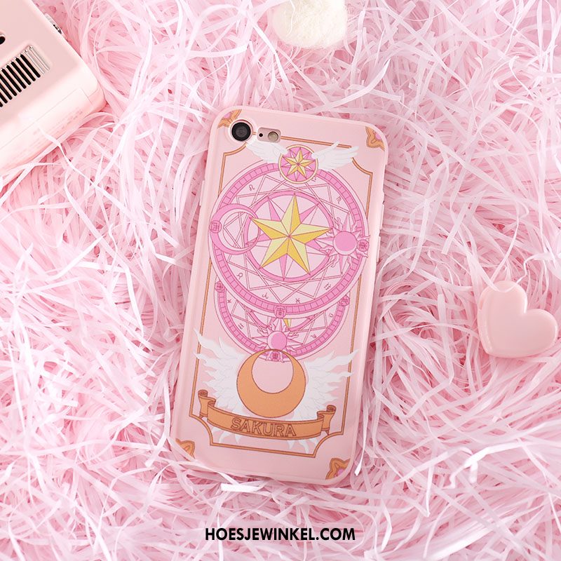 iPhone Se Hoesje All Inclusive Mobiele Telefoon Roze, iPhone Se Hoesje Mini Siliconen