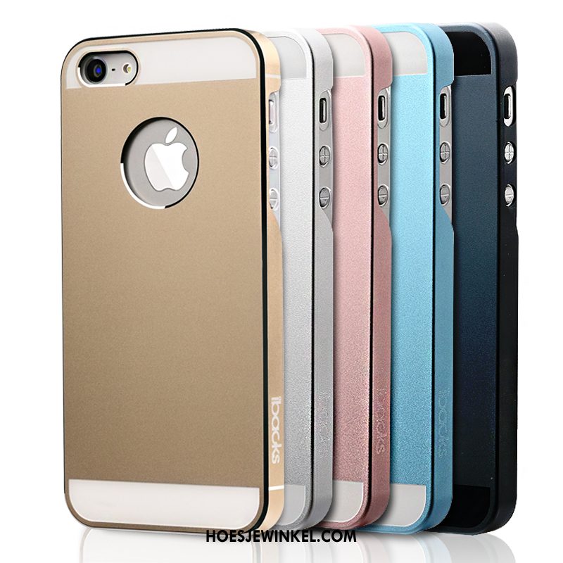 iPhone Se Hoesje Goud Hoes Anti-fall, iPhone Se Hoesje Hard Dun