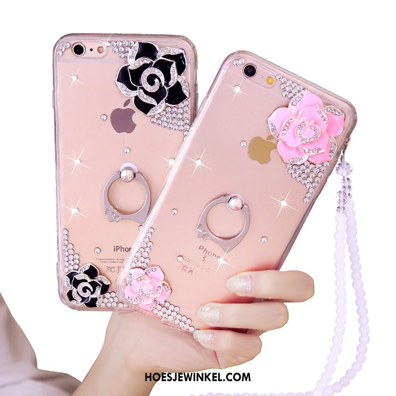 iPhone Se Hoesje Met Strass Bescherming Hoes, iPhone Se Hoesje Doorzichtig Ondersteuning