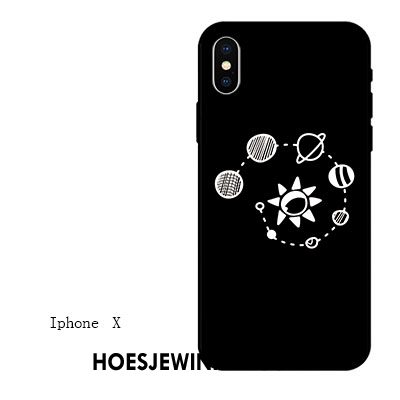 iPhone X Hoesje Anti-fall Zacht Planeet, iPhone X Hoesje Mobiele Telefoon Hanger