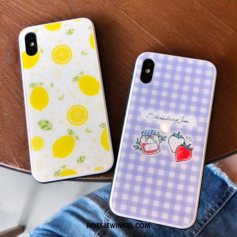 iPhone X Hoesje Hanger Mobiele Telefoon Anti-fall, iPhone X Hoesje Siliconen All Inclusive