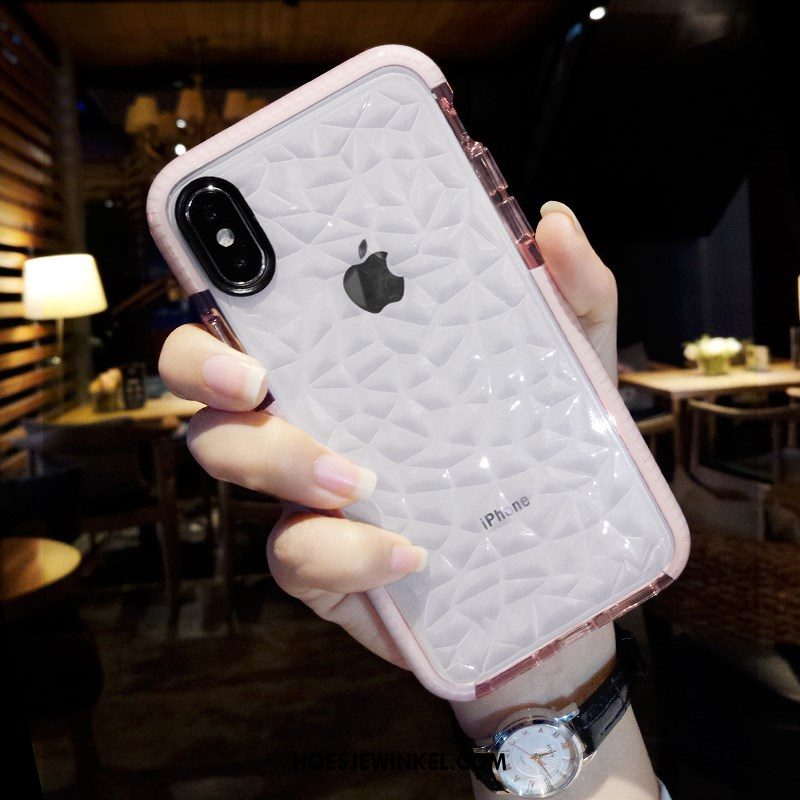 iPhone X Hoesje Hoes Mobiele Telefoon Siliconen, iPhone X Hoesje Bescherming Leren Etui