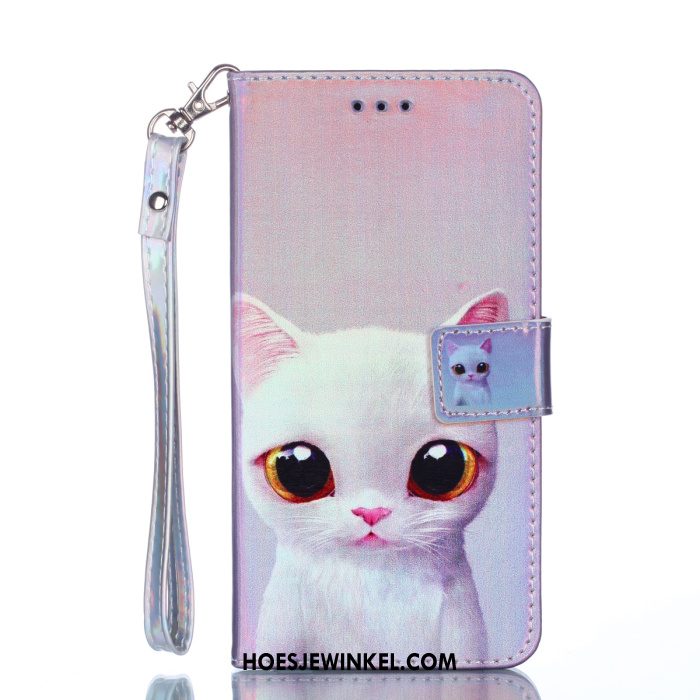 iPhone Xr Hoesje Folio Bescherming Mobiele Telefoon, iPhone Xr Hoesje Blauw Leren Etui
