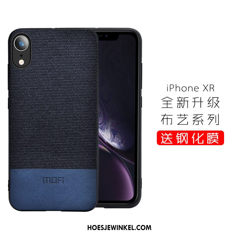 iPhone Xr Hoesje Nieuw Siliconen Dun, iPhone Xr Hoesje Schrobben Mobiele Telefoon